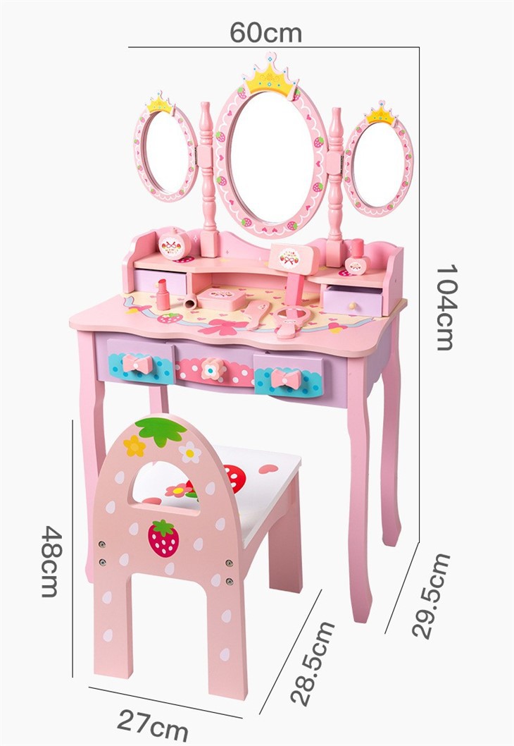 Wooden Makeup Dressing Table
